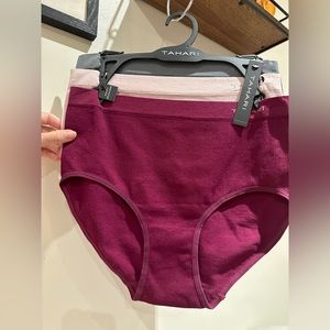 TAHARI RIB 3PK SEAMLESS BRIEFS